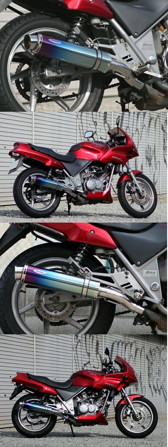 Realize リアライズ アリア スリップオンマフラー ゼルビス HONDA ホンダ マフラー サイレンサーエンド：スラッシュエンド