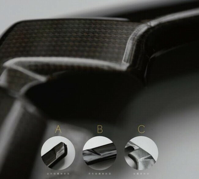 Go Works ゴーワークス サイドフレームカバー(スライダー) RACING S 150 125 KYMCO キムコ フレームカバー フレーム カラー：4D ブライトカーボンファイバー