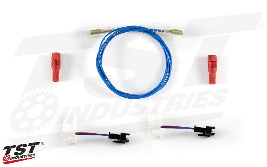 TST ティーエスティー MECH-GTR ランニングライト接続キット その他ウインカーオプション・補修部品 灯火類 電装系 SELECT RUNNING LIGHT COLOR：Pink