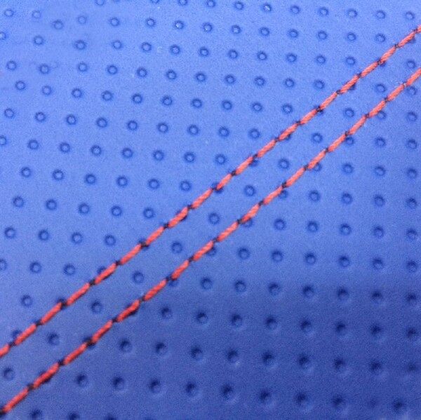 GRONDEMENT グロンドマン 国産シートカバー 張替タイプ リモコン ジョグ SA36 4スト SA39 YAMAHA ヤマハ シートカバー シート関連 外装 カラー：エンボスブルー/赤ダブルステッチ