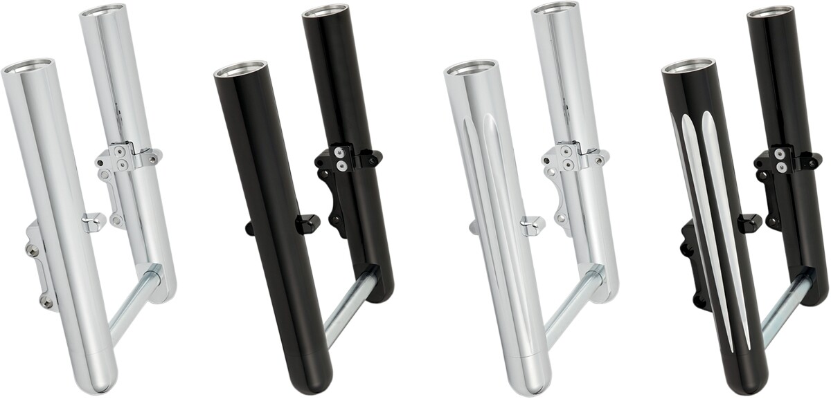 ARLEN NESS アレンネス フォークレッグキット ホットレッグ ディープカット シングル 08-13【HOTLEG DC SNGL 08-13】 HARLEY-DAVIDSON ハーレーダビッドソン その他フロントフォークオプション・補修部品 サスペンション 足回り COLOR：Natural (FINISH：Chrome)