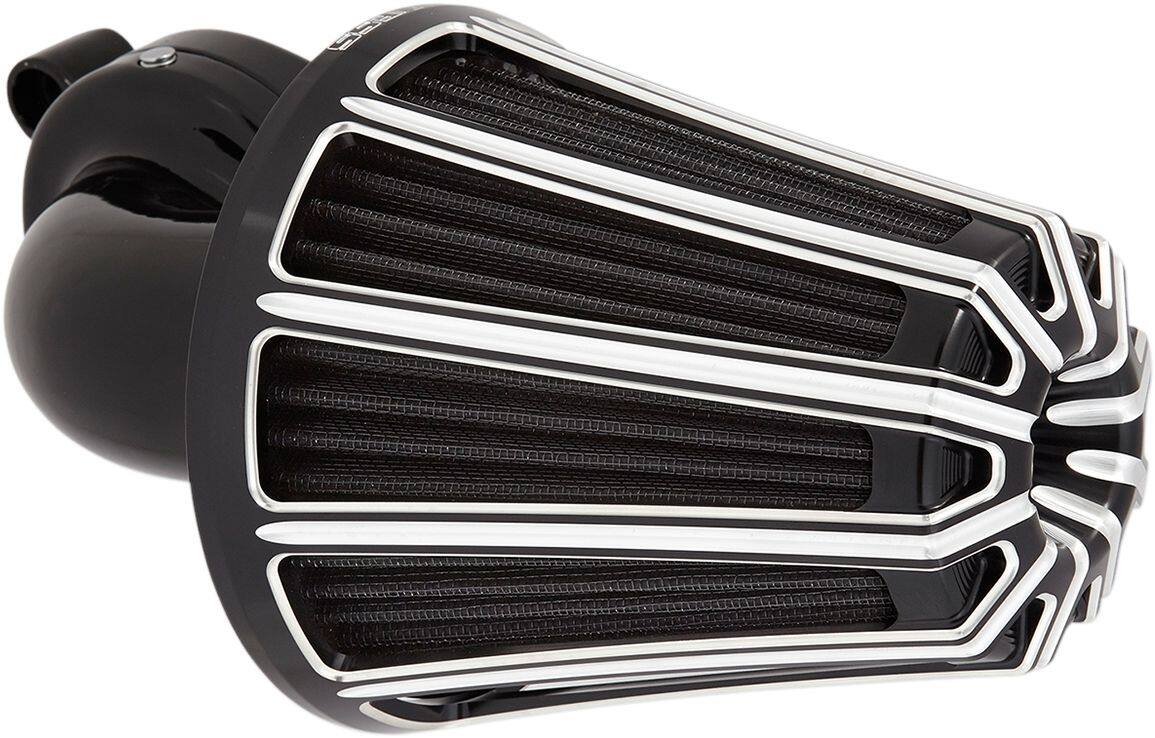 ARLEN NESS アレンネス エアクリーナーモンスター 10G【AIR CLEANER MONSTER 10G】 HARLEY-DAVIDSON ハーレーダビッドソン エアクリーナー・エアクリーナーエレメント 吸気関連 エンジン COLOR：Black，Natural (FINISH：Re-Machined)
