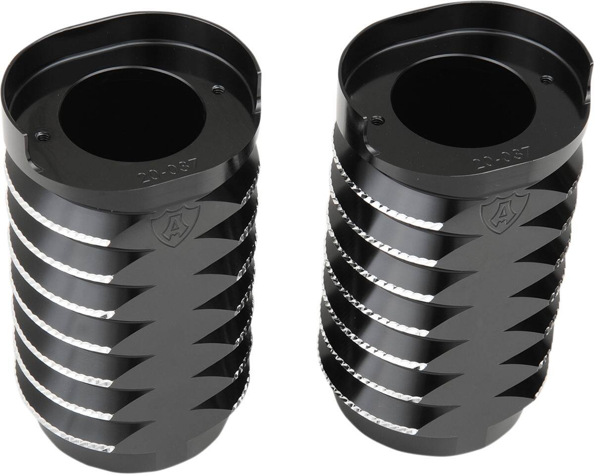 ARLEN NESS アレンネス フォークレッグ スライダーカバー FLT用【BOOT FORK FLT】 HARLEY-DAVIDSON ハーレーダビッドソン フォークブーツ・フォークカバー サスペンション 足回り COLOR：Black，Natural (FINISH：Anodized，Diamond Cut)