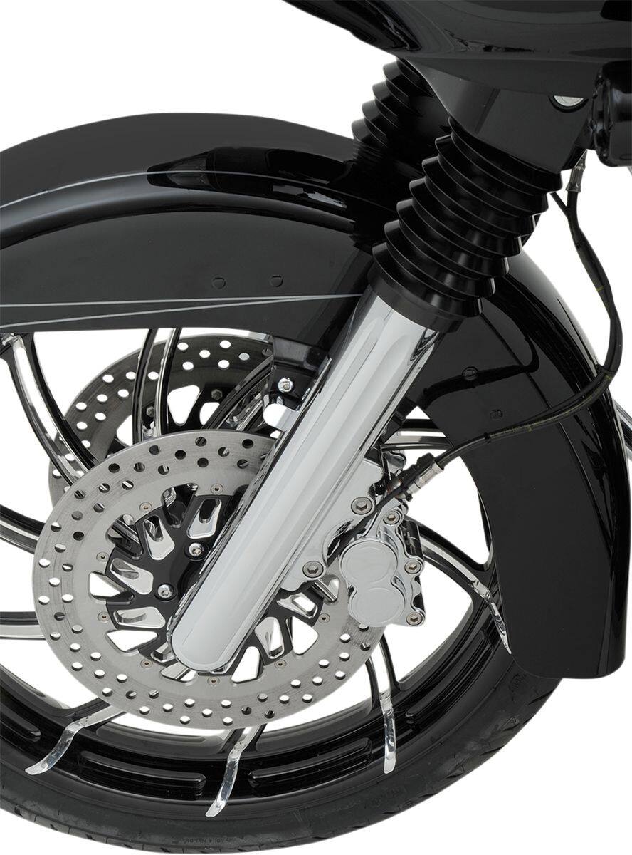 ARLEN NESS アレンネス フォークレッグキット ホットレッグ ディープカット FLT デュアル【HOT LEG DC DUAL】 HARLEY-DAVIDSON ハーレーダビッドソン その他フロントフォークオプション・補修部品 サスペンション 足回り COLOR：Natural (FINISH：Chrome)