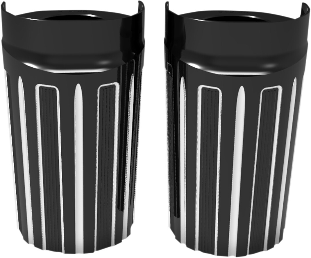 ARLEN NESS アレンネス フォークレッグ スライダーカバー 10GA FLHT【BOOTS FORK FLHT】 HARLEY-DAVIDSON ハーレーダビッドソン その他フロントフォークオプション・補修部品 サスペンション 足回り COLOR：Natural (FINISH：Chrome)