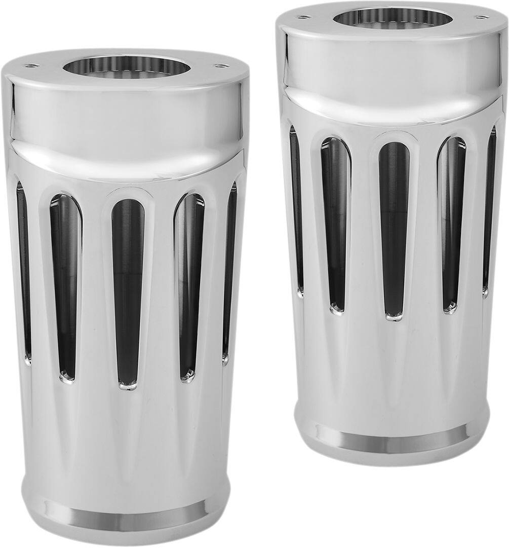 ARLEN NESS アレンネス フォークレッグ スライダーカバー 2＋ DC【BOOTS FORK 2+ DC】 HARLEY-DAVIDSON ハーレーダビッドソン その他フロントフォークオプション・補修部品 サスペンション 足回り COLOR：Natural (FINISH：Chrome)