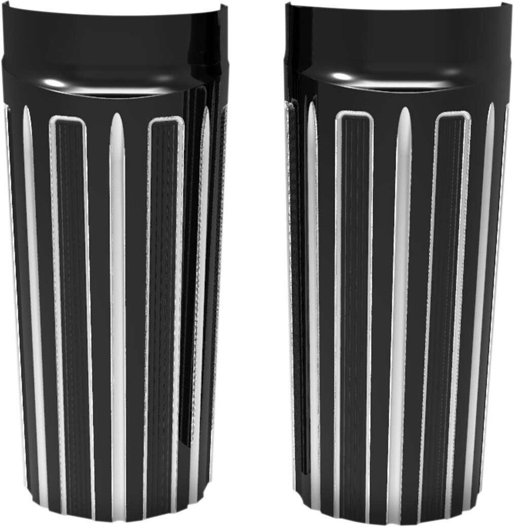 ARLEN NESS アレンネス フォークレッグ スライダーカバー ＋2 10GA FLHT【BOOTS FORK+2 FLHT】 HARLEY-DAVIDSON ハーレーダビッドソン その他フロントフォークオプション・補修部品 サスペンション 足回り COLOR：Natural (FINISH：Chrome)