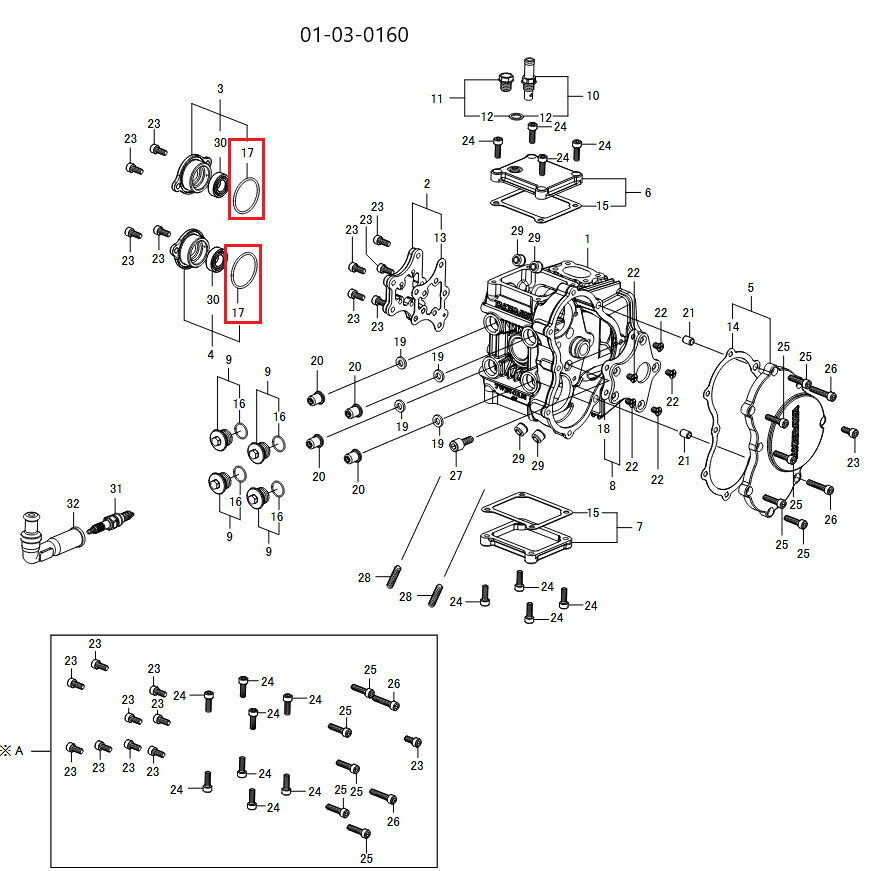 SP武川 SPタケガワ 【補修用パーツ】Oリング ゴリラ モンキー HONDA ホンダ エンジンガスケット エンジンパーツ エンジン