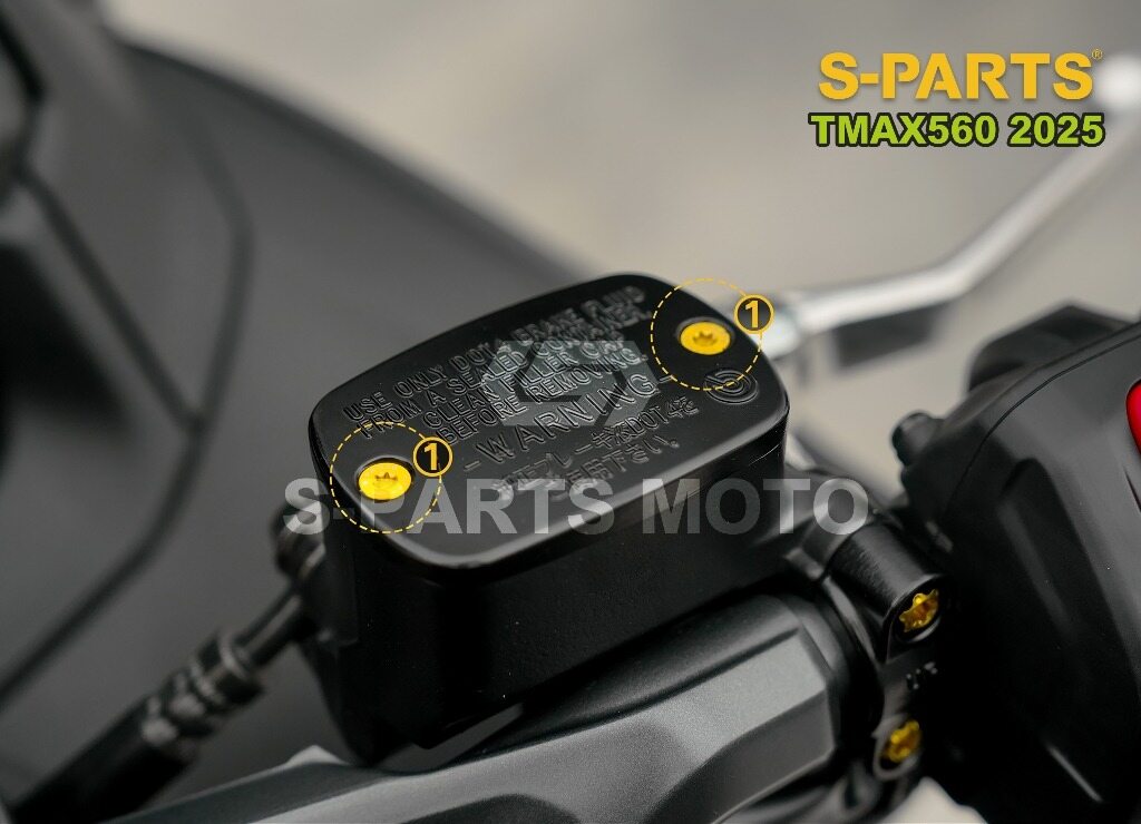 S-PARTS エスパーツ フロントブレーキマスターシリンダー リザーバータンクカバーボルト TMAX560 YAMAHA ヤマハ その他汎用外装部品・ドレスアップパーツ 外装