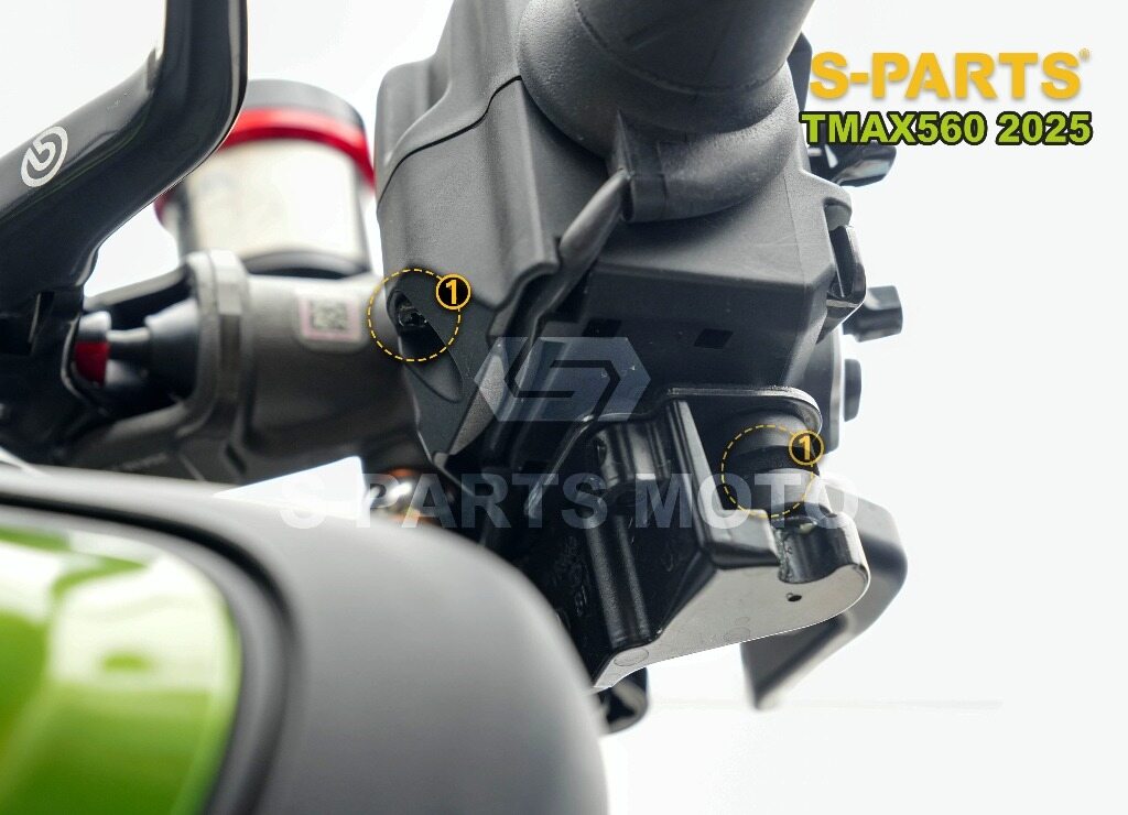 S-PARTS エスパーツ 左ハンドルスイッチ取付ボルト TMAX560 YAMAHA ヤマハ その他汎用外装部品・ドレスアップパーツ 外装