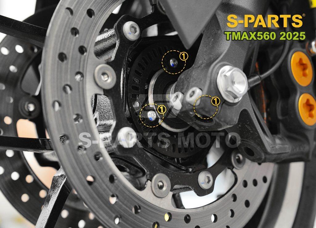S-PARTS エスパーツ フロント ABSディスクボルト TMAX560 YAMAHA ヤマハ その他汎用外装部品・ドレスアップパーツ 外装