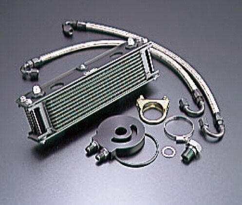 ACTIVE アクティブ ストレートオイルクーラーキット CB400F HONDA ホンダ オイルクーラー 冷却関連 エ..