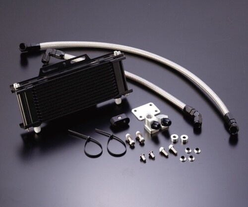 ACTIVE アクティブ オイルクーラーキット ストレートタイプ 9インチ10段 Z1000J Z1...