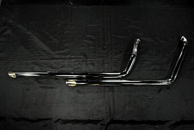 部品屋K&W ドラッグパイプマフラー FLSTI FLSTN TCソフテイル HARLEY-DAVIDSON ハーレーダビッドソン フルエキゾーストマフラー マフラー