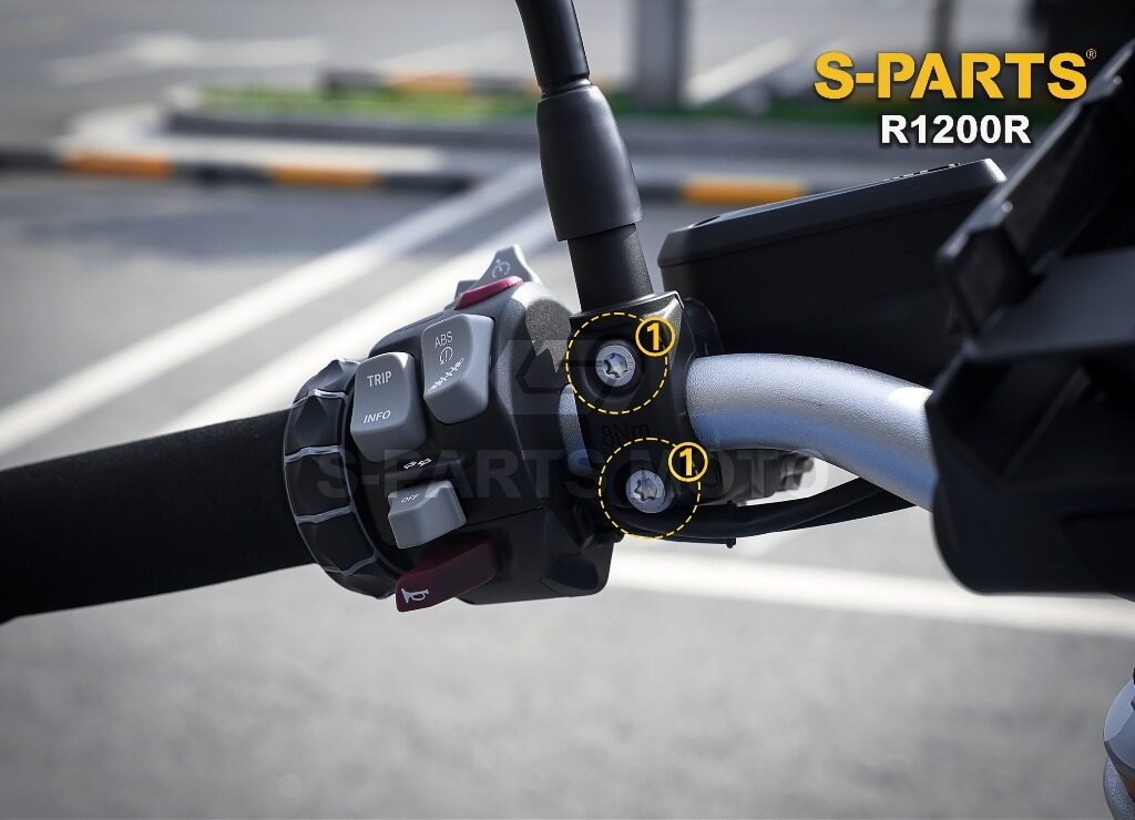 S-PARTS エスパーツ クラッチマスターシリンダー取付ボルト R1200R BMW その他汎用外装部品・ドレスアップパーツ 外装