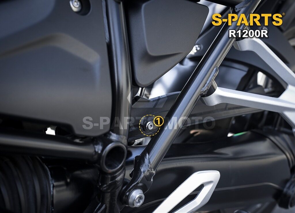 S-PARTS エスパーツ リアブレーキホース プロテクターボルト R1200R BMW その他汎用外装部品・ドレスアップパーツ 外装