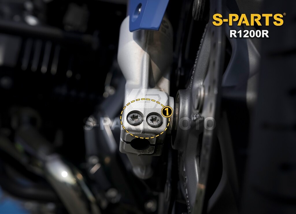 S-PARTS エスパーツ フロントアクスル クランプボルト R1200R BMW その他汎用外装部品・ドレスアップパーツ 外装