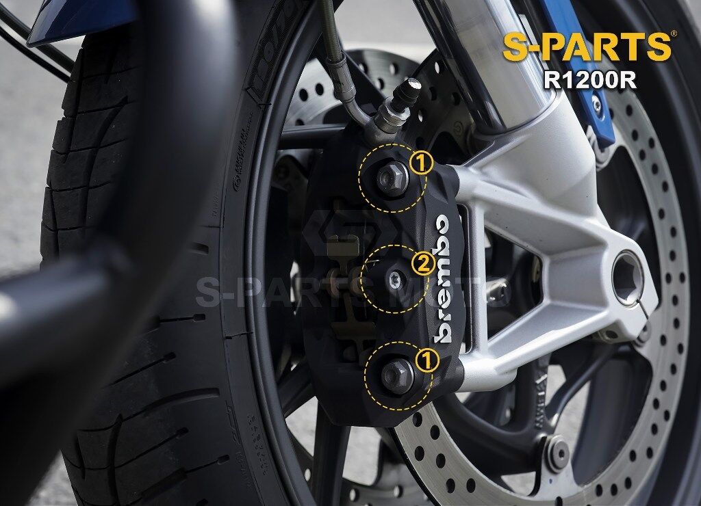 S-PARTS エスパーツ 純正フロントブレーキキャリパー取付ボルト R1200R BMW その他汎用外装部品・ドレスアップパーツ 外装