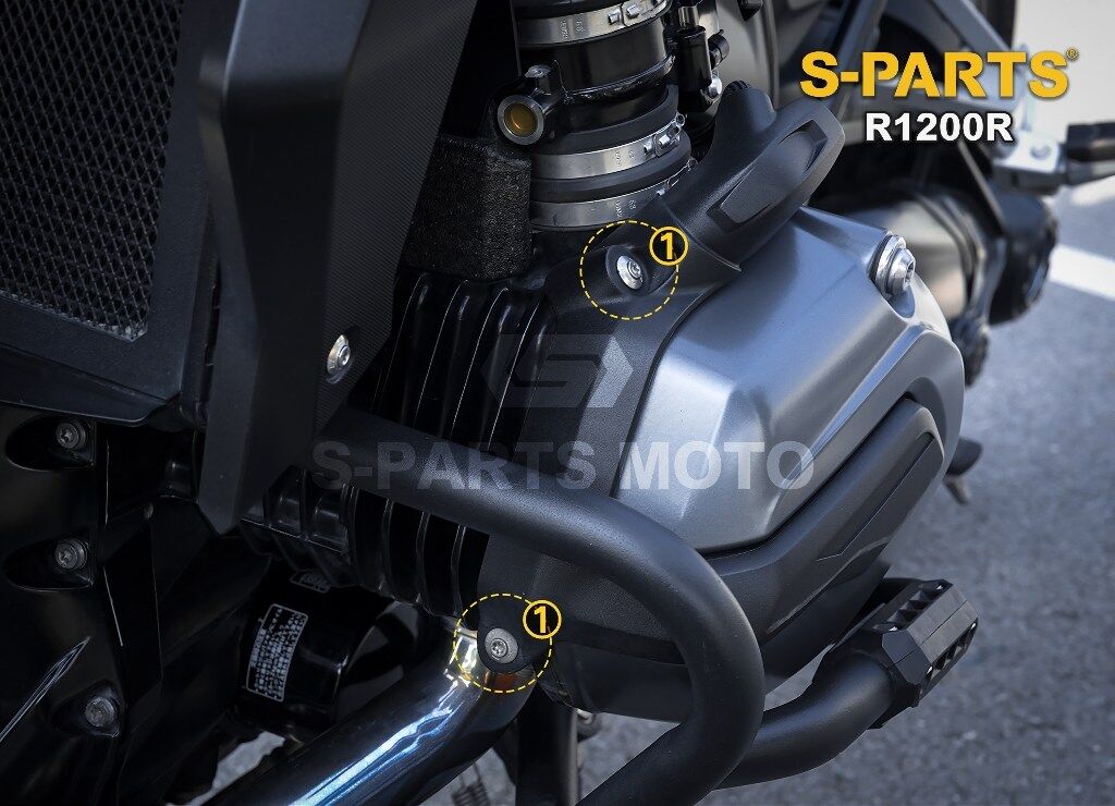 S-PARTS エスパーツ エンジン左右 カムシャフトプラスチックカバーボルト R1200R BMW その他汎用外装部品・ドレスアップパーツ 外装