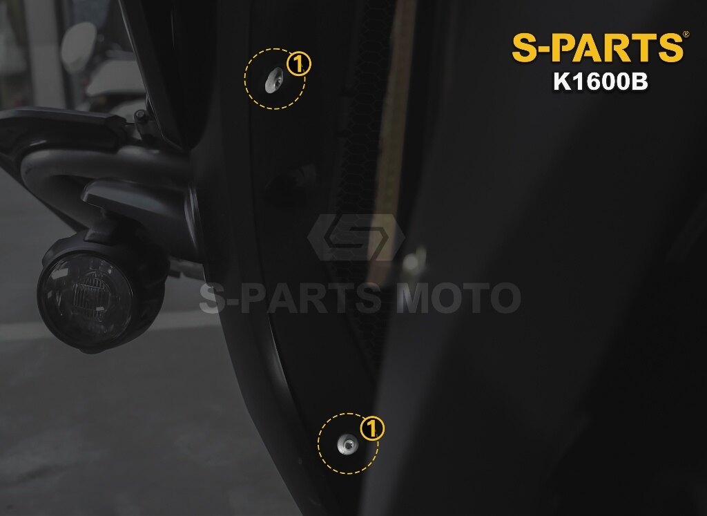 S-PARTS エスパーツ フロントホイール リアPPカバーボルト K1600 B BMW その他汎用外装部品・ドレスアップパーツ 外装