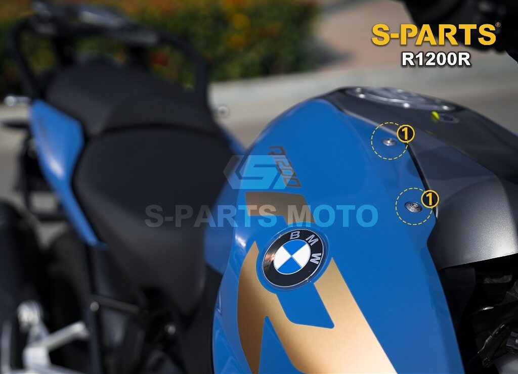 S-PARTS エスパーツ フューエルタンク フロントカバー取付ボルト R1200R BMW その他汎用外装部品・ドレスアップパーツ 外装