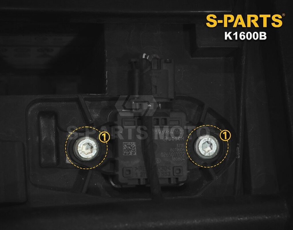 S-PARTS エスパーツ フロントシート下 BOSCH ECUボックス取付ボルト K1600 B BMW その他汎用外装部品・ドレスアップパーツ 外装