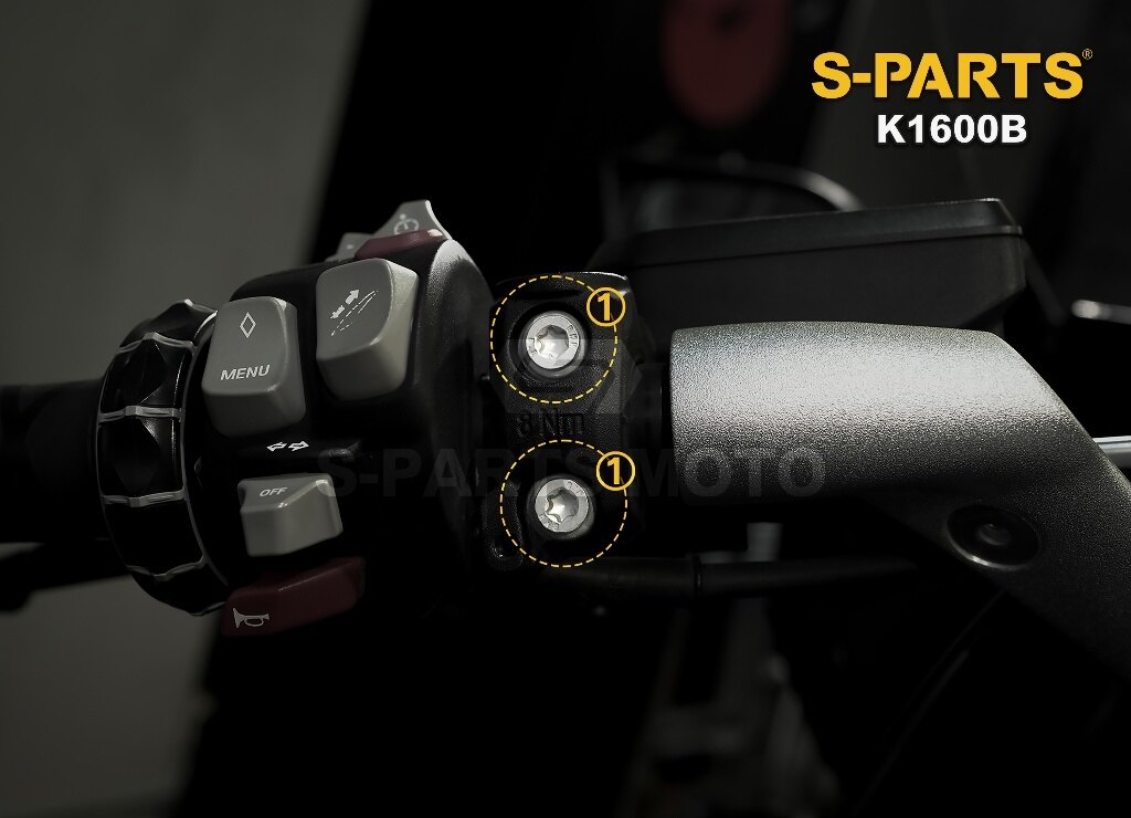 S-PARTS エスパーツ クラッチマスターシリンダー取付ボルト K1600 B BMW その他汎用外装部品・ドレスアップパーツ 外装