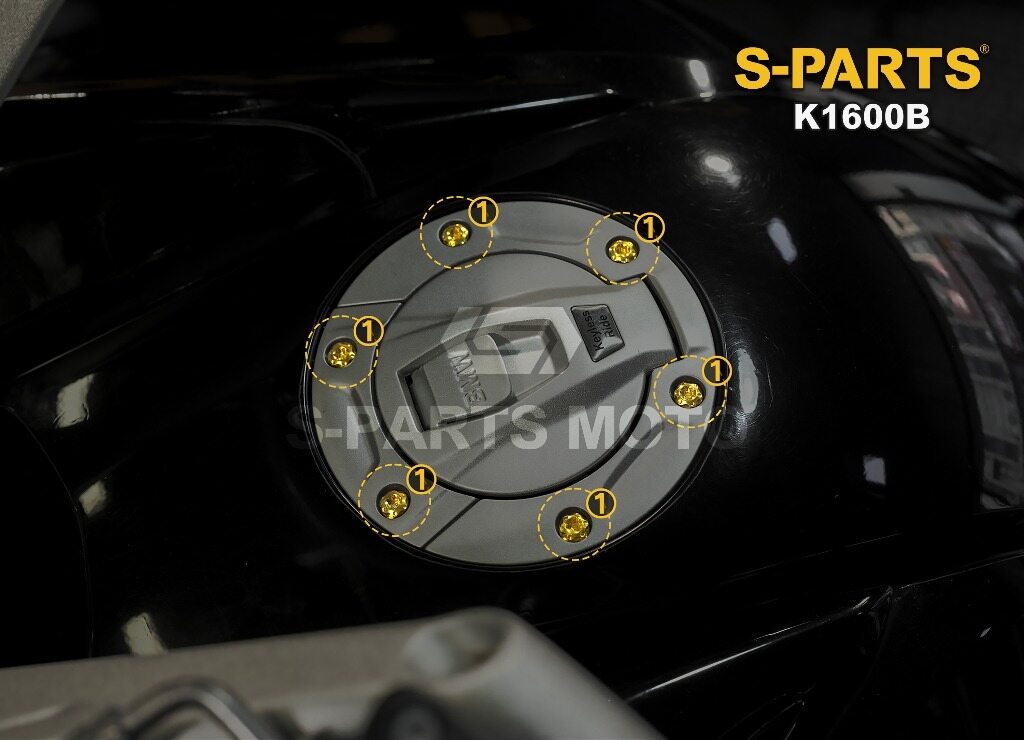 S-PARTS エスパーツ フューエルタンクキャップボルト K1600 B BMW その他汎用外装部品・ドレスアップパーツ 外装