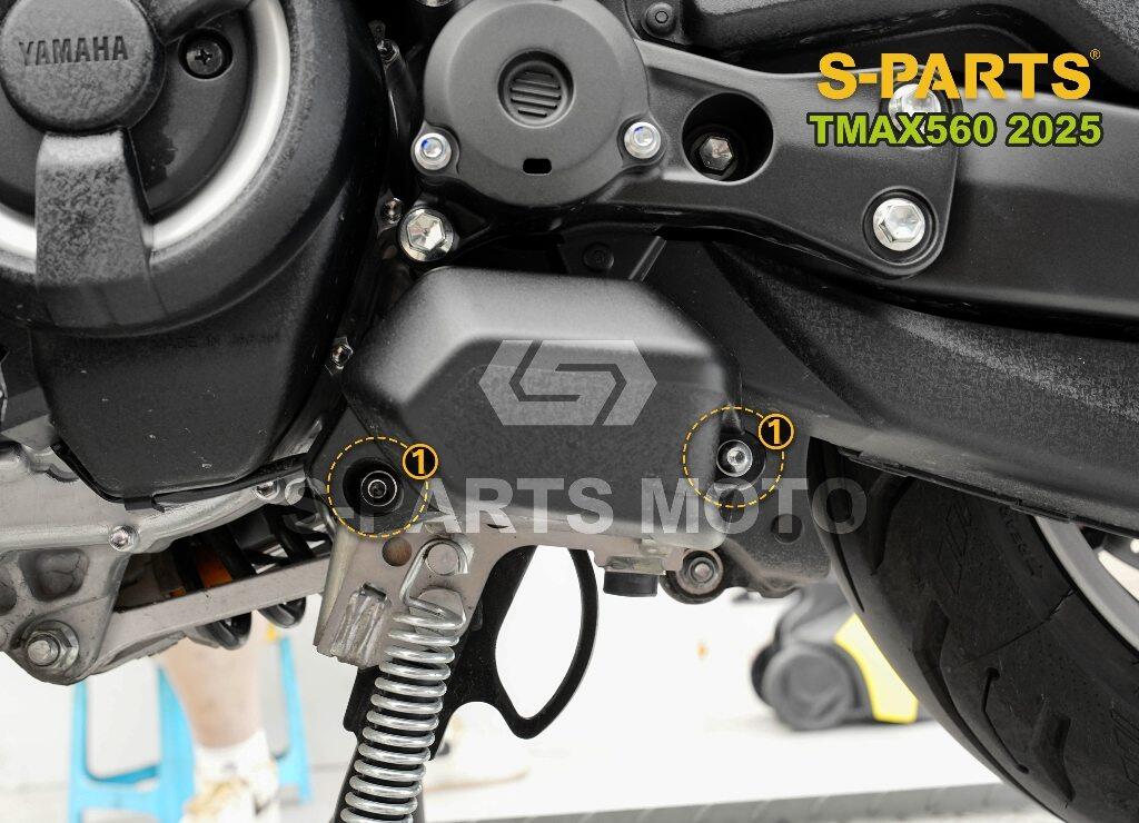 S-PARTS エスパーツ 左ピニオンガード下 センサーカバーボルト TMAX560 YAMAHA ヤマハ その他汎用外装部品・ドレスアップパーツ 外装