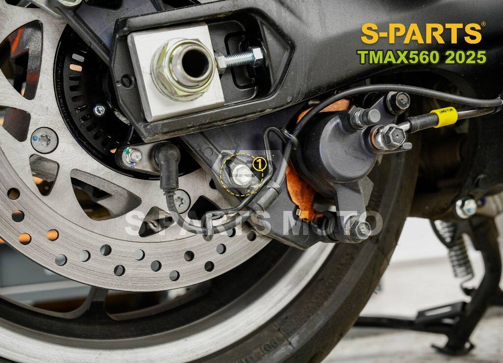 S-PARTS エスパーツ リア ABSワイヤーハーネスブラケット取付ボルト TMAX560 YAMAHA ヤマハ その他汎用外装部品・ドレスアップパーツ 外装