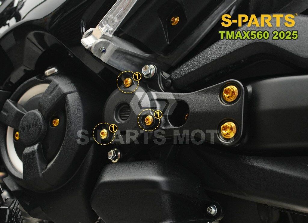 S-PARTS エスパーツ ピニオンカバーボルト TMAX560 YAMAHA ヤマハ その他汎用外装部品・ドレスアップパーツ 外装