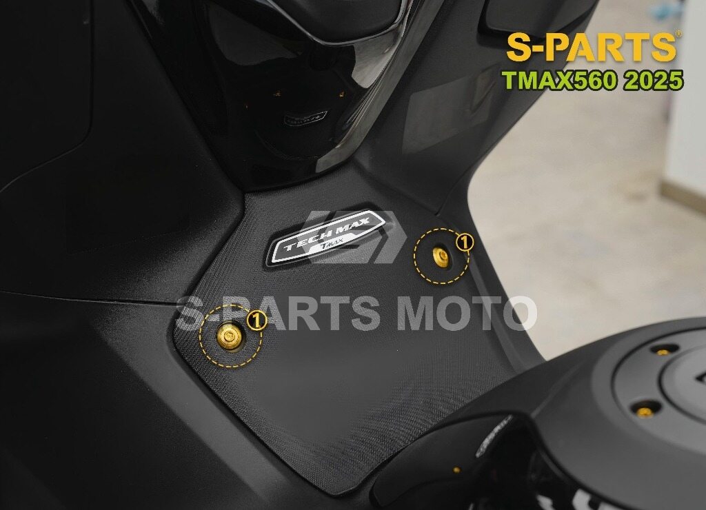 S-PARTS エスパーツ エアフィルターカバーボルト TMAX560 YAMAHA ヤマハ その他汎用外装部品・ドレスアップパーツ 外装