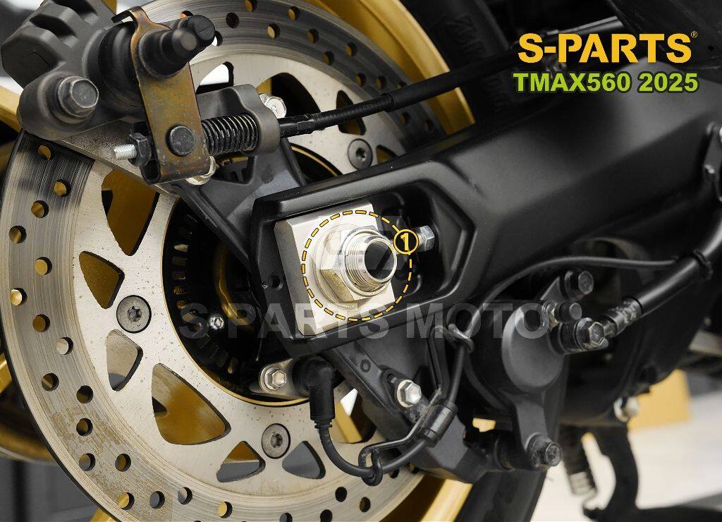 S-PARTS エスパーツ リアホイール アクスルキットボルト TMAX560 YAMAHA ヤマハ その他汎用外装部品・ドレスアップパーツ 外装