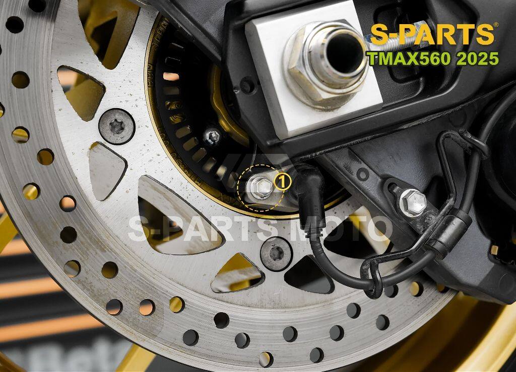 S-PARTS エスパーツ リア ABSセンサー取付ボルト TMAX560 YAMAHA ヤマハ その他汎用外装部品・ドレスアップパーツ 外装