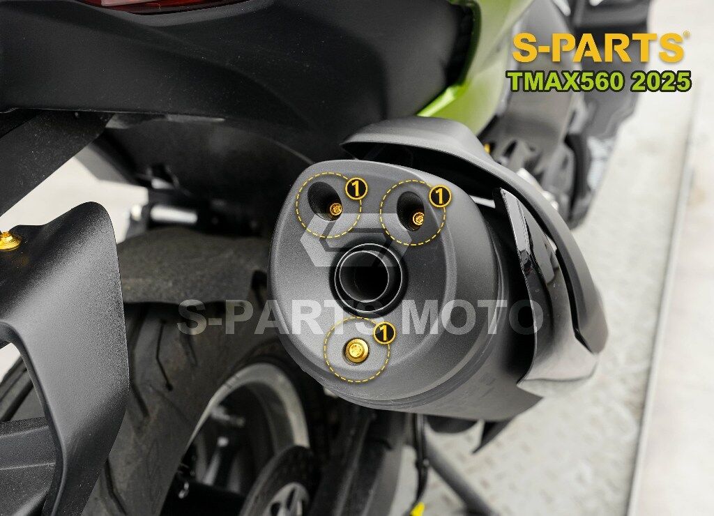 S-PARTS エスパーツ エキゾースト エンドキャップボルト TMAX560 YAMAHA ヤマハ その他汎用外装部品・ドレスアップパーツ 外装