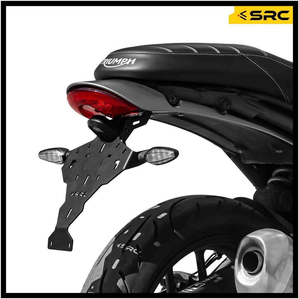 SRC エスアールシー LICENSE PLATE BRACKET FOR TRIUMPH SPEED 400 TIGER トライアンフ フェンダーレスキット フェンダー関連 外装
