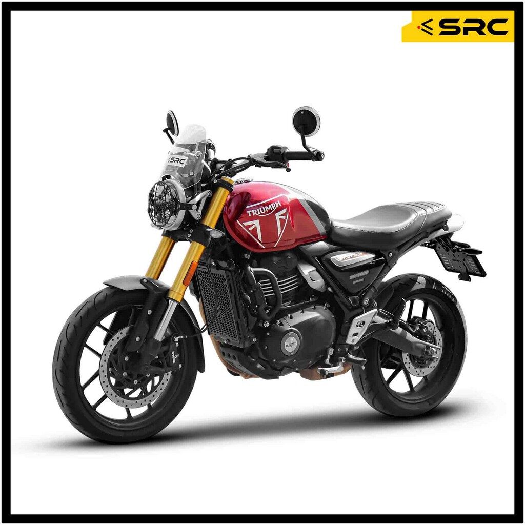 SRC エスアールシー CRASH BAR FULL SET FOR TRIUMPH SPEED 400 TIGER トライアンフ エンジンガード フレーム