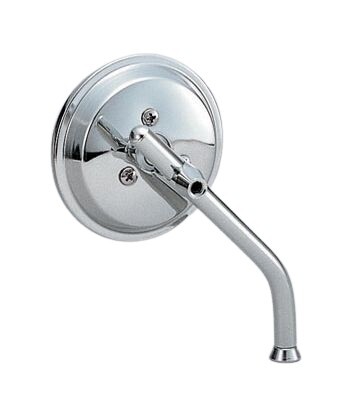 KIJIMA キジマ ラウンドミラー(クロームメッキ) 汎用 HARLEY-DAVIDSON ハーレーダビッドソン ミラー ハンドル