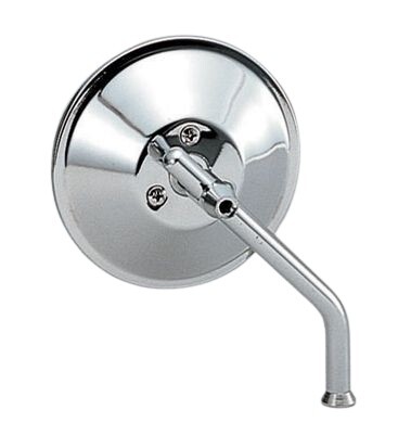 KIJIMA キジマ ラウンドミラー(クロームメッキ) 汎用 HARLEY-DAVIDSON ハーレーダビッドソン ミラー ハンドル