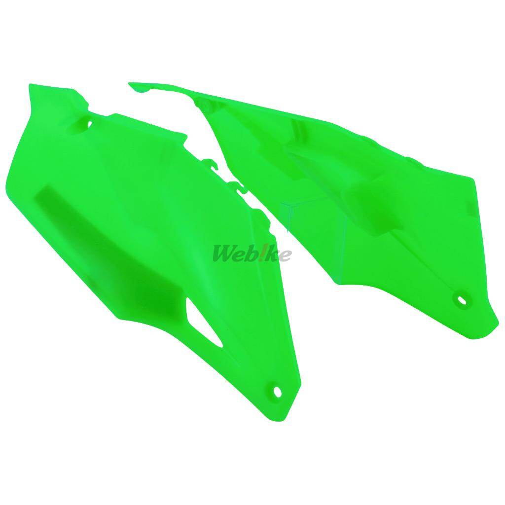POLISPORT ポリスポーツ サイドカバー KX250 KX250X KX450 KX450X KAWASAKI カワサキ サイドカウル・サイドカバー カウル関連 外装