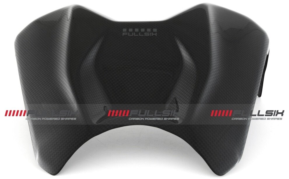 FullSix フルシックス タンクカバー Panigale V4S V4 DUCATI ドゥカティ タンク関連 外装 コーティング：クリアコート（艶あり） / カーボン繊維の織り方：245Twill 綾織り