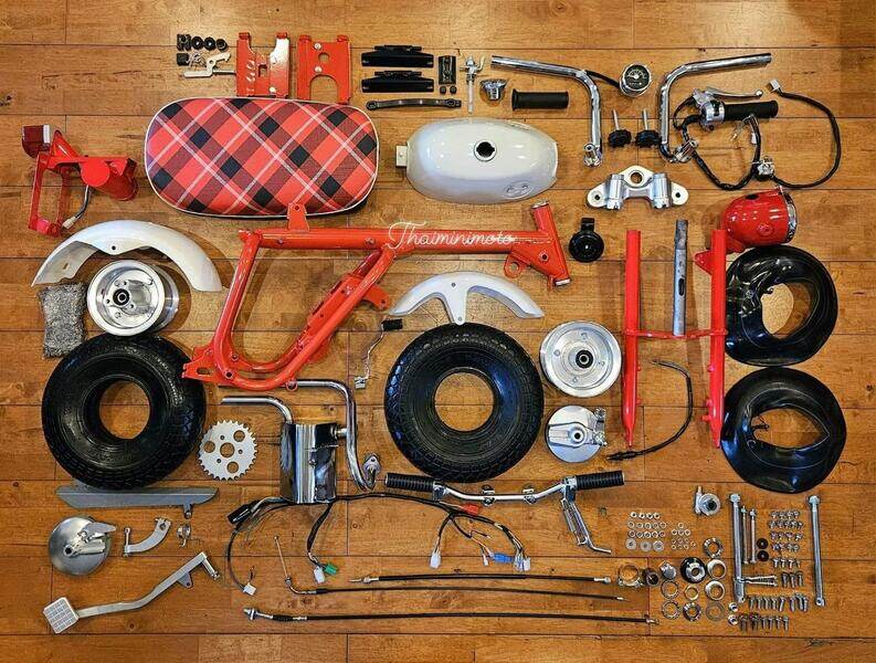 ThaiMinimoto タイミニモト Honda Monkey Z50m rollers without engine その他汎用外装部品・ドレスアップパーツ 外装