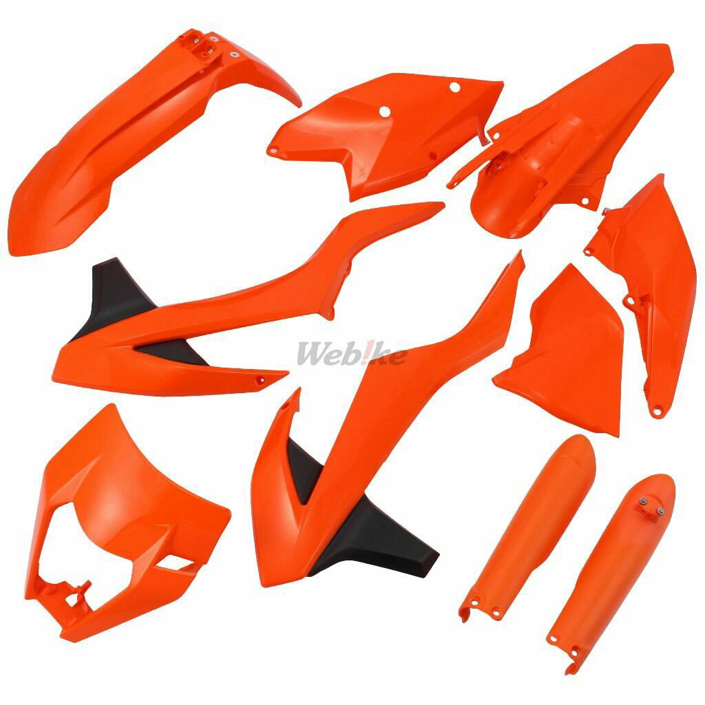 POLISPORT ポリスポーツ フル外装キット for KTM EXC/EXC-F 17-19 125EXC 125XC-W 150XC-W 250EXC 250EXC-F 250XCF-W 250XC-W 300EXC 300XC-W 350EXC-F 350XCF-W 450EXC 450EXC-F 450XCF-W 500EXC 500EXC-F 500XCF-W フルカウル・外装セット カウル関連 外装