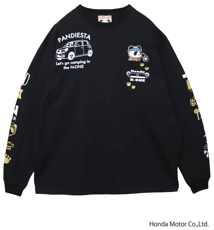 Other - Honda Official Licensed Product ホンダオフィシャルプロダクト SB Pandiesta N-ONE Go To CAMP ロングスリーブ Tシャツ MENS／WOMENS パンディエスタ アパレル