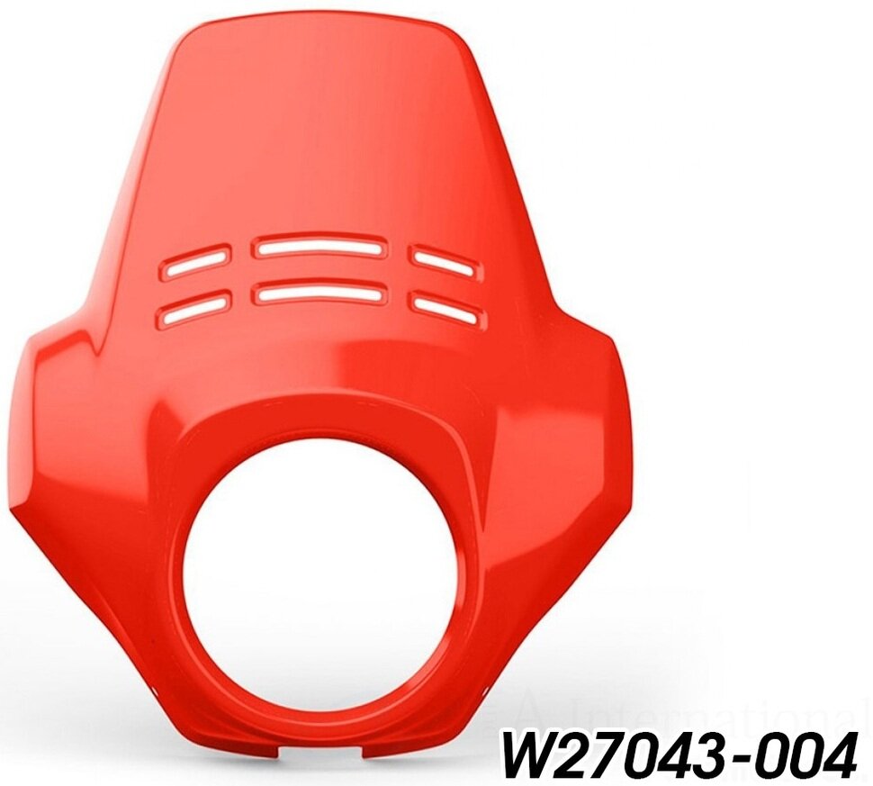 Wunderlich ワンダーリッヒ ヘッドライトフェアリング R12 G/S BMW ビキニカウル カウル関連 外装 カラー：レッド