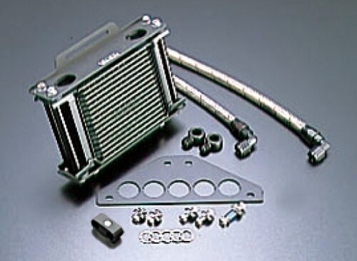 ■商品概要ホース取り廻し：スタンダードホースサイズ：＃6サーモスタット対応：非対応コアカラー：ブラックコアサイズ：9インチ13段付属フィッティング：ロング：90度-ストレート／ショート：90度-ストレートコア：セトラブ製フィッティング：アクティブ製車種別ステー：アクティブ製■詳細説明車種別オイルクーラーキットは、オイルライン取り出しや車体へのマウントステーを専用設計としています。オイルラインも車種毎に最適な長さのものがキットに含まれるので、装着時の作業効率を高め、余分な出費を抑えます。取り廻しやコアサイズ、サーモスタット対応品など選択の幅も広く、様々なカスタムプランに対応します。●サーモスタット対応欄が「○」の品番についてサーモ本体を組み込めるようホースが分割されています(フィッティング付)。■注意点※サーモスタットは別売りです。※ビッグラジエーターキットとの同時装着はできません。※装着には、ラジエーターステーまたはダウンチューブが必要です。※サイドカウル・アンダーカウル、またノーマルマフラーは装着できません。※ノーマルマフラーを基準とした設定です。オイルラインは、エンジンやマフラーに接触しないように取り付けてください。※サーモスタット対応キットの装着には、サーモスタット本体が別途必要です。車体とのクリアランスを十分に確認して取付けてください。※取出口(ユニオン)は非分解です。オイル漏れの原因になるため弛めたり外したりしないでください。※メーカー都合により商品の仕様変更がある場合がございます。ご了承ください。　※画像はイメージです。■適合車種GPZ750R&ensp;GPZ750RGPZ900R&ensp;GPZ900R 年式: 84-03