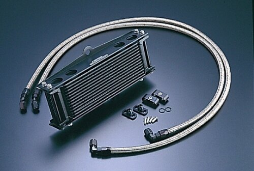 ACTIVE アクティブ オイルクーラーキット (サイド廻し) ストレート ZEPHYR400X ZEPHYR400 KAWASAKI カ..