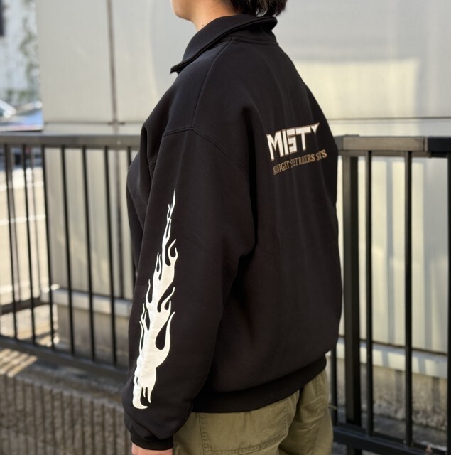 MISTY ミスティ SPIRITSハーフジップトレーナー カジュアルパーカー・フーディー・...