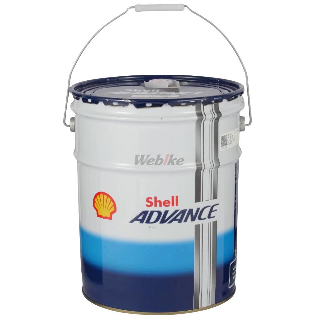 Shell ADVANCE シェルアドバンス AX7 4T【15W-50】【20L】【4サイクルオイル】 4サイクルオイル オイル