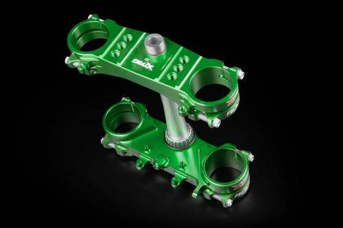XTRIG エックストリッグ TRIPLE CLAMP ROCS Tech (トリプル クランプ ロックス テック) KX250F13- KX450F13- KAWASAKI カワサキ トリプルツリー・ステム・アンダーブラケット ハンドル